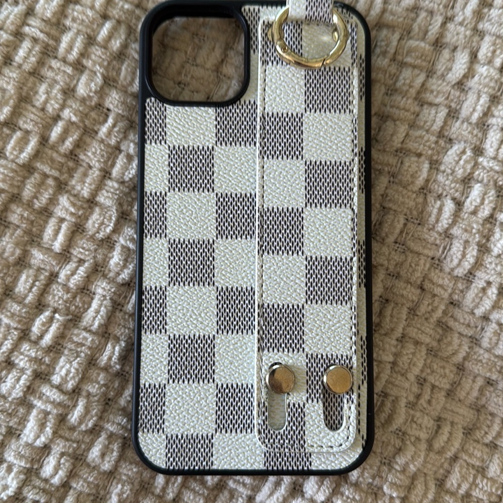 Luxury inspired iPhone 14 Plus case